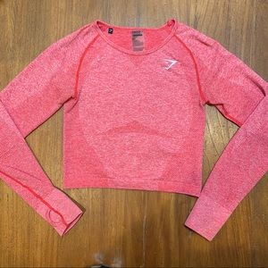 Gymshark 🦈 Seamless long sleeve Crop top